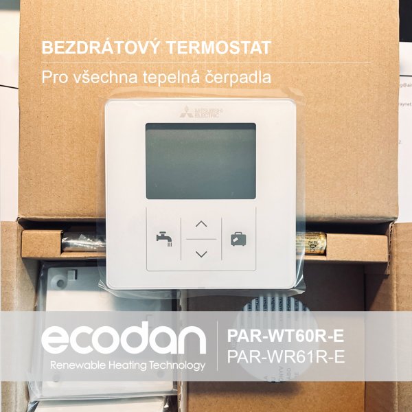 Nový bezdrátový termostat