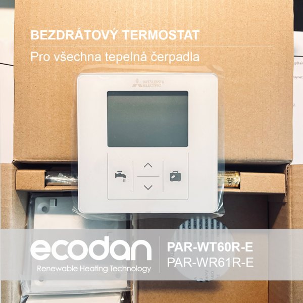 Bezdrátový prostorový termostat │ PAR-WT60R-E
