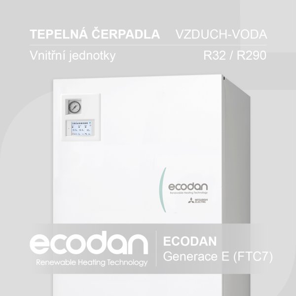 Nové vnitřní jednotky ECODAN