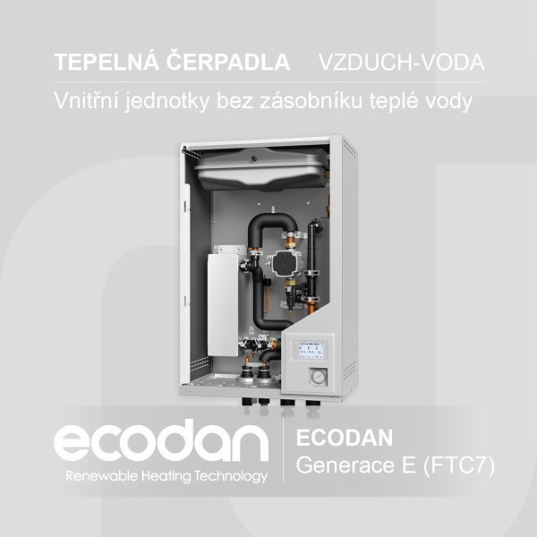 Nové vnitřní jednotky ECODAN
