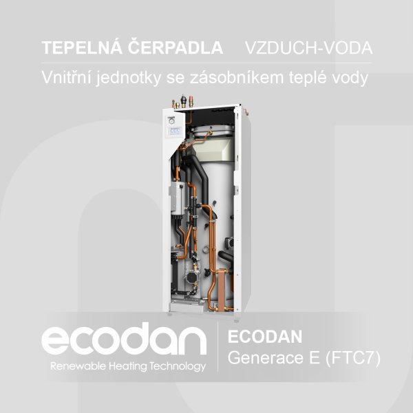Nové vnitřní jednotky ECODAN
