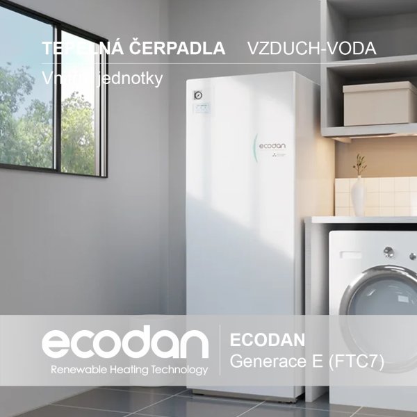 Nové vnitřní jednotky ECODAN