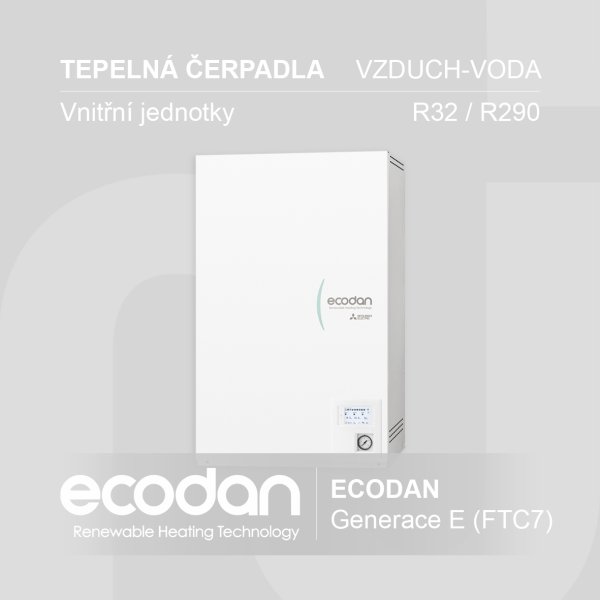 Nové vnitřní jednotky ECODAN