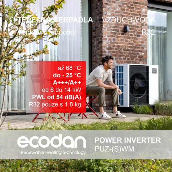 Tepelná čerpadla vzduch-voda Power Inverter │ PUZ-(S)WM