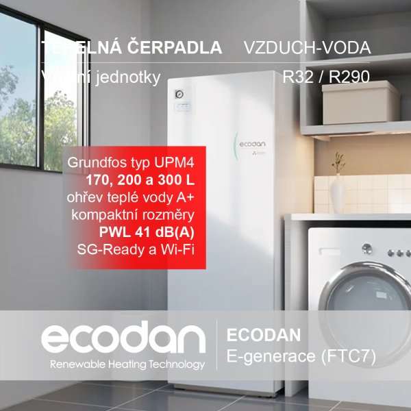 Tepelná čerpadla vzduch-voda Power Inverter │ PUZ-(S)WM