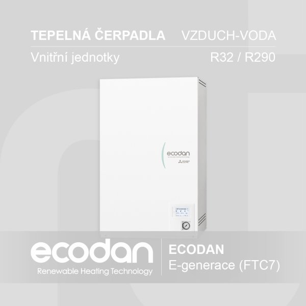 Tepelná čerpadla vzduch-voda Zubadan Inverter │ PUZ-(S)HWM