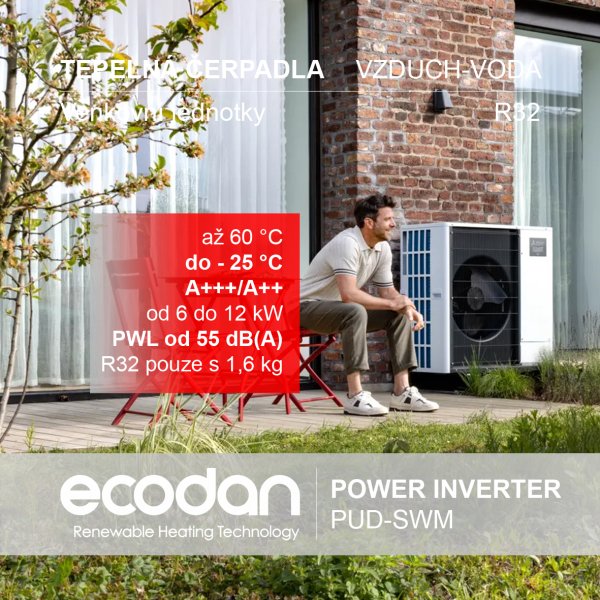 Tepelná čerpadla vzduch-voda Power Inverter │ PUD-SWM