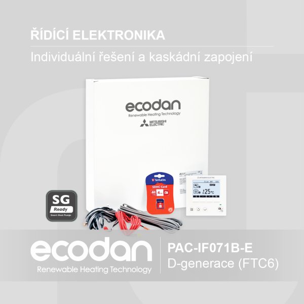 Řídící a kaskádní elektronika s ovládáním │ PAC-IF071B-E (FTC6)