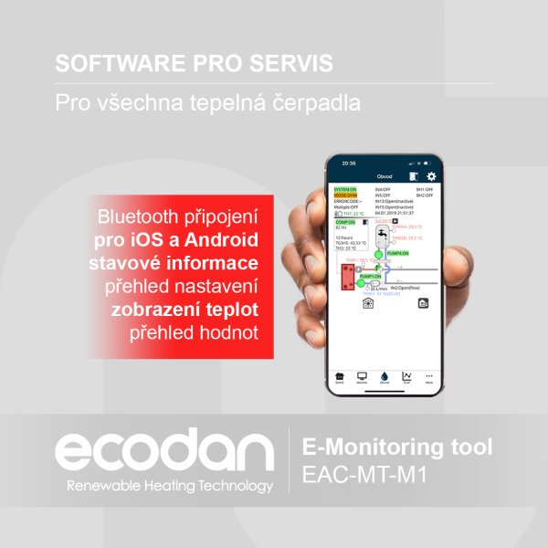 Bluetooth diagnostika pro kontrolu a servis │ EAC-MT-M1