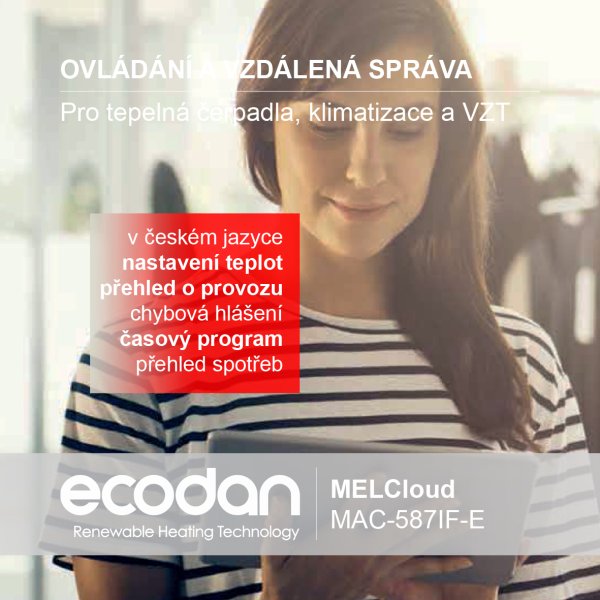 Aplikace pro dálkové ovládání a vzdálenou správu │ MELCloud